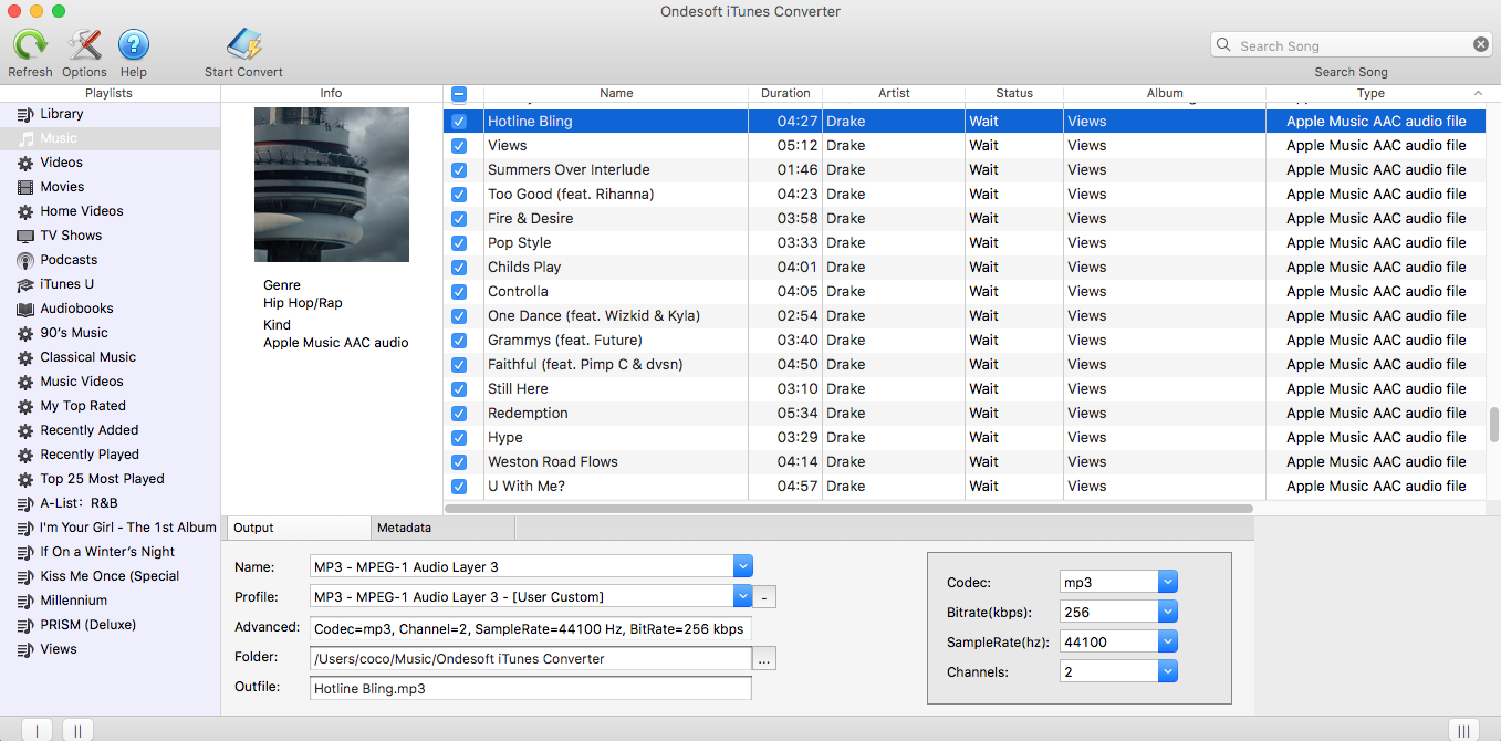 Convert Apple Music to MP3